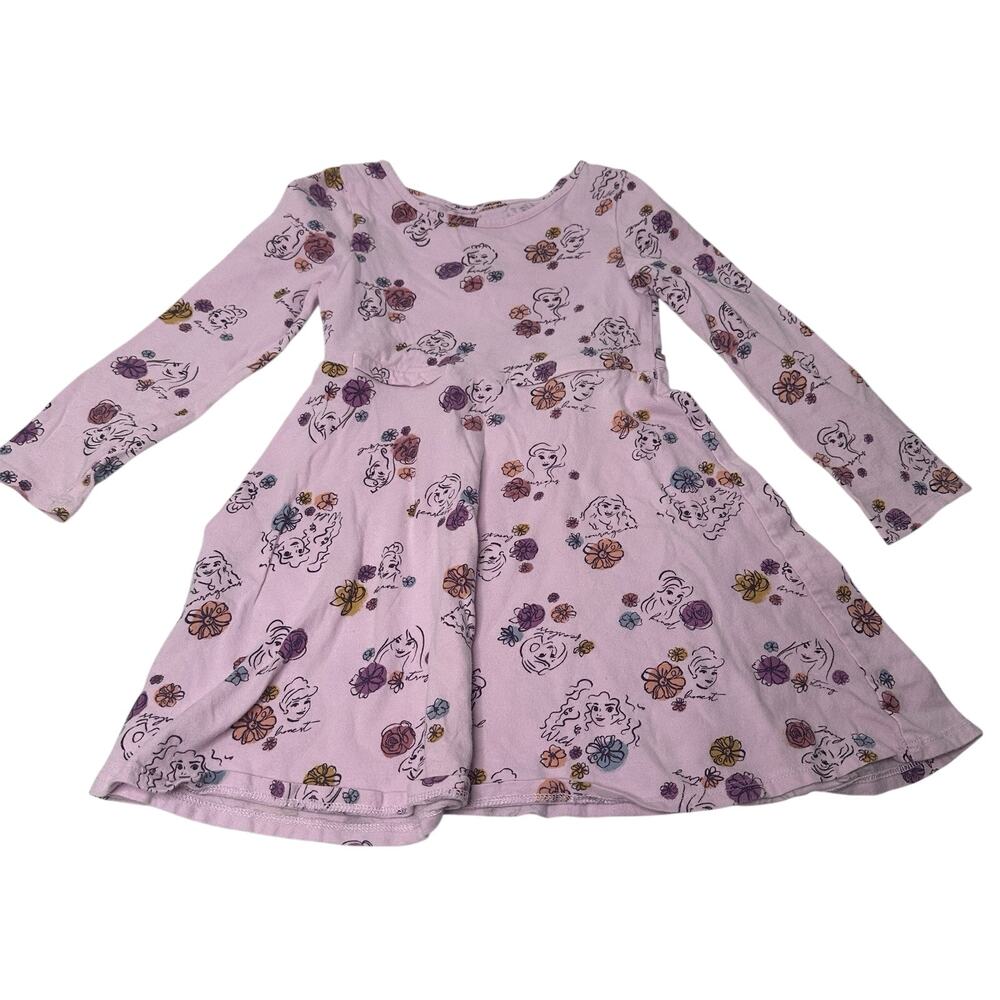 Disney Jumping Beans Adaptive Dress 4T Feeding Tube Access G-Tube Friendly Pink